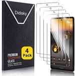 Didisky [4 Pack] Tempered Glass Screen Protector for Google Pixel 6a 6.1'' (Not for Pixel 6, Pixel 6 Pro), Anti Scratch, 9H Hardness, High Definition, Case Friendly, Transparent