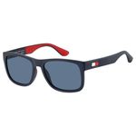 Tommy Hilfiger - Mens Sunglasses - Mens Sunglasses - Modern Sunglasses - Fashion Glasses - Men Sunglasses - Men's Accessories - Blue - 52