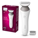 PHILIPS Lady Shaver Series 6000 BRL126/00 Cordless with Wet and Dry use, White