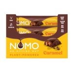 NOMO Free From and Vegan Chocolate - Caramel Bars Pack of 24 x 38g small bars - Dairy Free, Gluten Free, Nut Free, Egg Free