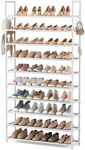 VTRIN 10 Tiers Shoe Rack Tall Large