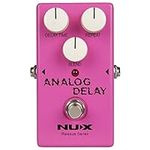 NUX Analog Delay Guitar Effect Pedal 100% analogue circuit,warm sounding analog delay effect from the 80's