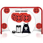 Sharpshooter Bundle Hockey Goal Targets - Lacrosse Net Targets - Hockey Net Targets - Hockey Training Equipment - Attach to Any Metal Goal - Ice Hockey Goal Targets - (4 Targets)