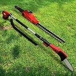 Giantz Pole Saw, 20V Hedge Trimmer 