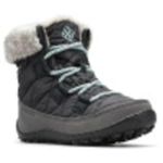 Columbia Girl's Minx Shorty Omni-heat Waterproof Snow Boots, Black Spray, 13 UK