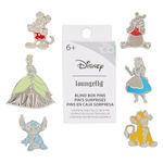 Loungefly DISNEY 100TH Anniversary Platinum Characters Blind Box Pins - Mickey Mouse - Disney Standard Characters - Blind Box Enamel Pins - Cute Collectable Novelty Brooch - for Backpacks & Bags