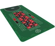 Roulette playing mat 180 x 90 cm - table cloth (layout) to enhance your games night