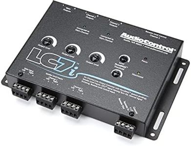 AudioControl LC7i - Black Six Channel Line Out Converter with AccuBASS & 5-year warranty*!