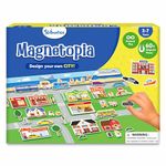 Skillmatics Creative Toy Magnetopia - Design Your City, Interactive Pretend Play Set for Kids, Toddlers, 60+ Magnetic Pieces, Preschool Learning Game, Gifts for Boys & Girls Ages 3, 4, 5, 6, 7