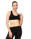 PLETHEON Neoprene 3-in-1 Postpartum Abdominal Belt For Women Belly, Waist & Pelvis Support | Post Pregnancy Recovery Belt | Maternity Tummy Wrap For Slimming & Back Pain Relief (Single Beige)