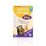 Snack-a-Doodle Banana & Choco Chip Bites | Nutritious Healthy Snacks for Kids | No Added Sugar | Sweetened with Fruits | Vegan & Gluten-Free | Perfect for Tiffin, Evening Snacks & Travel | 150g