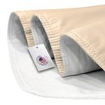 KosmoCare Re-usable Underpads (75 x 90 cms) for Bed and Linen protection (Twill) by Beck’s Classic USA - TAN