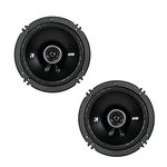 2 Kicker 43DSC6504 6.5" 240 Watt 2-Way 4-Ohm Car Audio Coaxial Speakers DSC6504