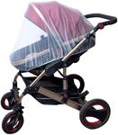 Enovoe Baby Mosquito Net for Stroller - Durable Stroller Mosquito Net - Perfect Bug Net for Stroller, Car Seats, Bassinets, Cradles, Playards, Pack N Plays and Portable Mini Crib