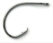 Mustad UltraPoint Demon Wide Gap Perfect in-Line Circle 1 Extra Fine Wire Hook | For Catfish, carp, bluegill to Tuna | Saltwater or Freshwater Fishing Hooks | Gear and Equipment, [Size 1/0, Pack of 10], Black Nickel