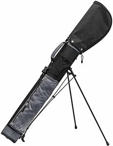 Longridge Bolsa 5' Travelite Golf para soporte - Negro/Plata