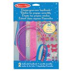 Melissa & Doug Design-Your-Own Headbands Jewelry-Making Craft Kit with 50+ Stickers