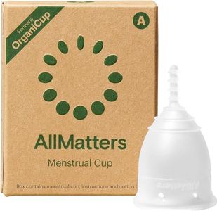 AllMatters OrganiCup Menstrual Cup - Size A - Eco-Friendly, Reusable Period Solution - Superior to Pads & Tampons - Suitable for Light to Heavy Flow