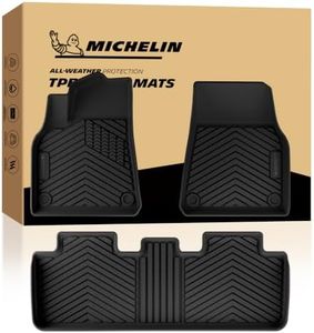 Michelin Vehicle Mat for 2020-2025 Tesla Model Y 5 Seat (3 Piece)