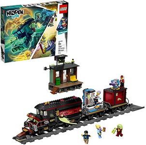 LEGO Hidden Side Ghost Train Express 70424 Building Kit, Train Toy for 8+ Year Old Boys and Girls, Interactive Augmented Reality Playset (698 Pieces)