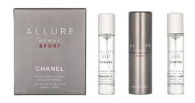 Chanel Allure Homme Sport Eau de Toilette Extreme Set Vaporisateur/Spray 20 ml/Refill 20 ml for Men