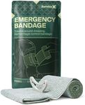 SurviveX Israeli Pressure Bandage 6 Inch - Emergency Bandage - Pressure Dressing for Wounds - Trauma Dressing - Sterile Vacuum-Sealed Packaging - 1 Pack