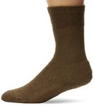 Thorlo Moderate Padded Military Anti-Fatigue Over the Calf Socks Sockshosiery, Coyote Brown, 13-Large (Women's Shoe Size 10.5-13.5, Men's Shoe Size 9.0-12.5)