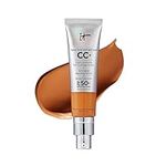 IT Cosmetics Your Skin But Better CC+ Cream, Rich (W) - Color Correcting Cream, Full-Coverage Foundation, Anti-Aging Serum & SPF 50+ Sunscreen - Natural Finish - 1.08 fl oz