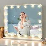 LUXFURNI Vanity Mirror with Light, 
