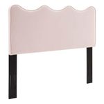 Modway Athena Performance Velvet Full/Queen Headboard in Pink