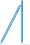Stylus Pen for iPad 11th/10th 2025-2018,2Pack Stylus Pencil Palm Rejection,Tilt Sensitivity Apple Pen for iPad A16/11/10/9/8/7/6th,Pro 12.9"/11"/13" M5/M4,Air 3/4/5/M3/M2,Mini A17/6th/5th-Blue