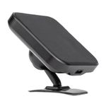 Peak Design Mobile Charging Car Mount, Black, Qi2 Charging, Mounts to Dash or Console, Connects to Mobile Cases, MagSafe Compatible, for iPhone, Samsung and Google Pixel Phones