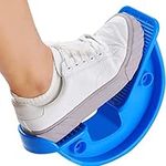 COVVY Foot Rocker Calf Stretcher Ankle Plantar Board for Achilles Tendonitis, Muscle Stretch, Feet and Shin Splint Pain Relief - Improve Calf Flexibility, Ankle Mobility (Blue)