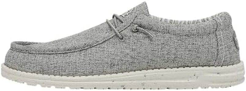 HEYDUDE Men's Linen Wally Blend Iron