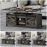 wanan 47.2" Lift Top Coffee Table, 