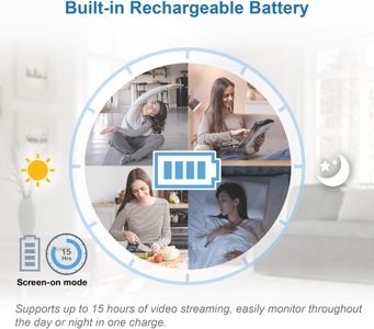 VTech 7" HD Baby Monitor – High-Resolution Video Display