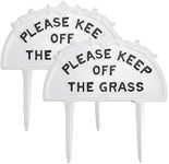 SUMTree Grass Warning Sign 2 PCs Ke