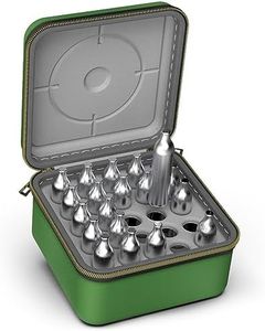 SHBC 12g Co2 Cartridges Case Safe for Airsoft Pistol Hunting BB Gun Silent Travel Organizer Holder Compatible with Crosman Umarex, Protect Bullets