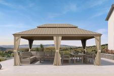 PURPLE LEAF Outdoor Gazebo 14'X20'，