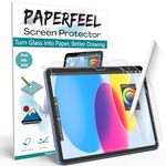 PAPERFEEL [2 Pack] Screen Protector for iPad 10th Generation (2022 Model, 10.9 Inch), Matte PET Paper Screen Protector for Drawing, Writing - Anti-Glare/Anti-Fingerprint