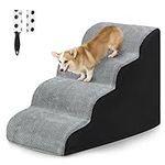HAITRAL 4 Tiers Dog Steps Durable P