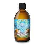 Oil Pulling Coconut - Fractionated Coconut Oil Single-Origin, Oral Detox & Gum Health Ayurvedic Practice - Ancient Purity 500ml (17.59 fl. oz.)