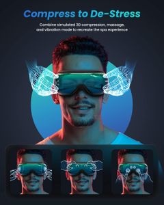 RENPHO Eyeris 1 Eye Massager – Heat & Vibration for Eye Relief