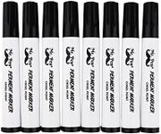 Mr. Pen- 8 Pack, Chisel Tip Permanent Marker, Markers, Black Markers, Thick Black Markers, Permanent Marker Chisel, Chisel Tip Black Marker, Chisel Tip Black, Chisel Tip