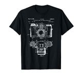 Photography Lover Gift T-Shirt Camera Vintage Patent Print T-Shirt