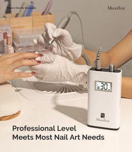 Melodysusie Scamander Nail Drill – 30,000 RPM Electric Manicure Tool
