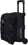 Strikeforce Hybrid Double Roller Bowling Bag (Black)