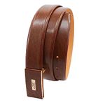 GIL Classic Men's Leather Belt (Pack of 1)(Texas)(32, Tan)