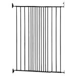 Bettacare Extra Tall Screw Fitted Pet Safety Gate, 62.5cm - 106.8cm, Black, 103.5cm in Height, Dog Stair Gate, Safety Barrier for Puppy