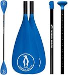 Tuxedo Sailor SUP Paddle - 3 Piece Adjustable Stand Up Paddle Board Paddle - Lightweight & Floating Paddle Board Oar - Durable and Packable, Reinforced Nylon Blades - Efficient Stroke